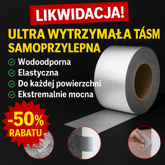 Ultra wytrzymała taśma uszczelniająca – MaxFixer™