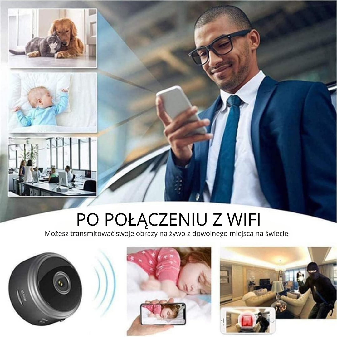 Minikamera szpiegowska 1080p HD