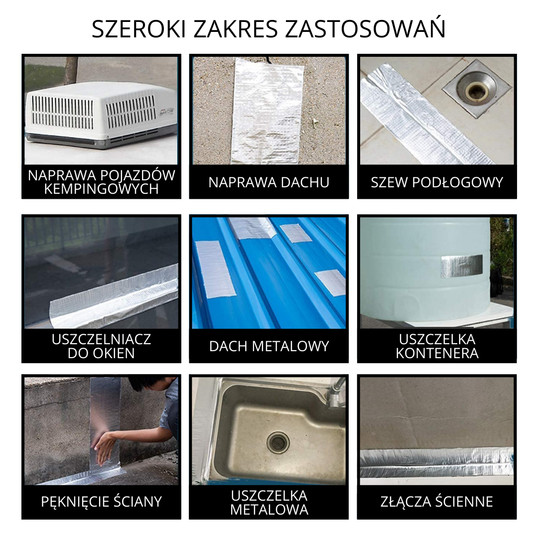 Ultra wytrzymała taśma uszczelniająca – MaxFixer™