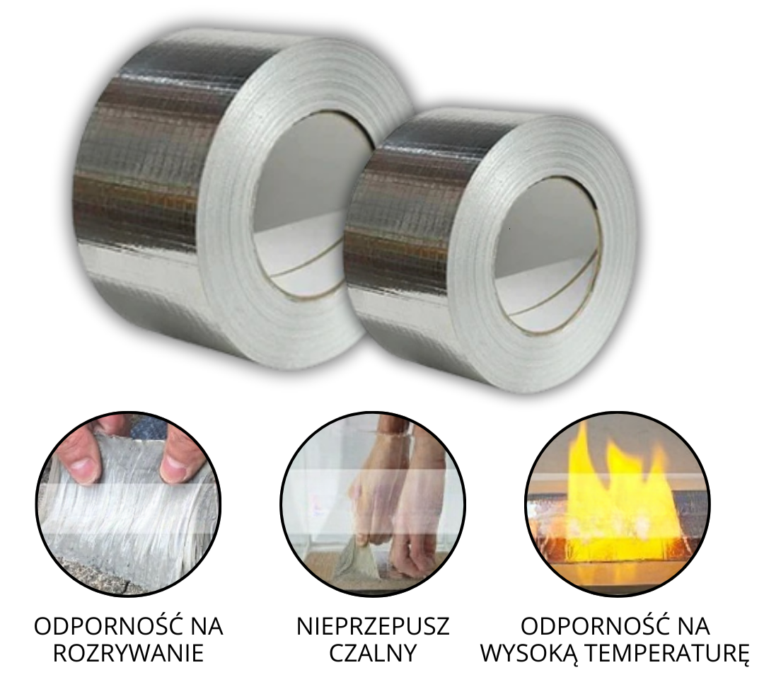 Ultra wytrzymała taśma uszczelniająca – MaxFixer™