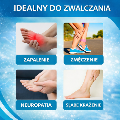 1+1 GRATIS l Masażer do stóp EMS Footie® z 8 trybami i 19 prędkościami