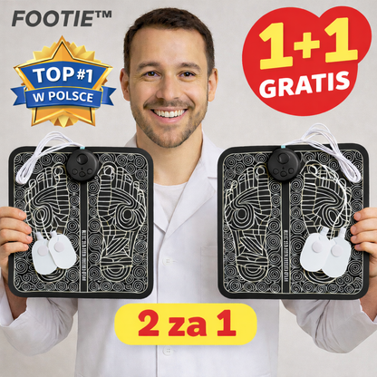 1+1 GRATIS l Masażer do stóp EMS Footie® z 8 trybami i 19 prędkościami