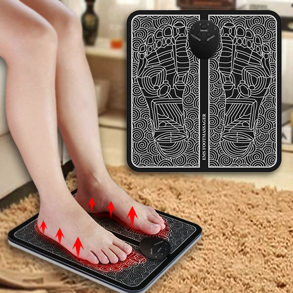 1+1 GRATIS l Masażer do stóp EMS Footie® z 8 trybami i 19 prędkościami